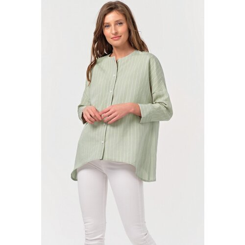 Купить Блуза FLY, размер 44, зеленый
• Длина рукава: 7/8, втачной<br>• Тип горловины: о...