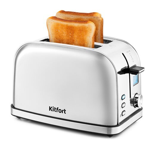 Купить Тостер Kitfort KT-2036, серебристый
Электрический тостер Kitfort КТ-2036 создан...
