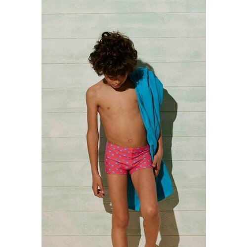 Купить Плавки Ysabel Mora, размер 6, коралловый
Стильные плавки для мальчика из летней...