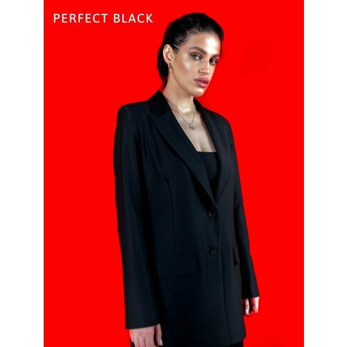 Купить Пиджак , размер 42, черный
Женский пиджак оверсайз классического черного цвета.<...