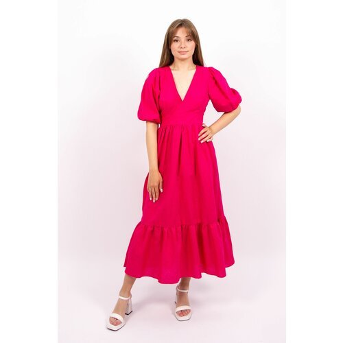 Купить Сарафан размер 44, розовый
Платье женское с воланами – прекрасная основа любого...