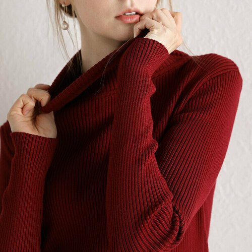 Купить Пуловер Beutyone, размер EL, бордовый
Водолазка – это не только теплая и удобная...