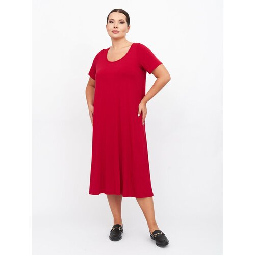Купить Платье ZORY, размер 64/66, красный
Женское платье большого размера plus size.<br...
