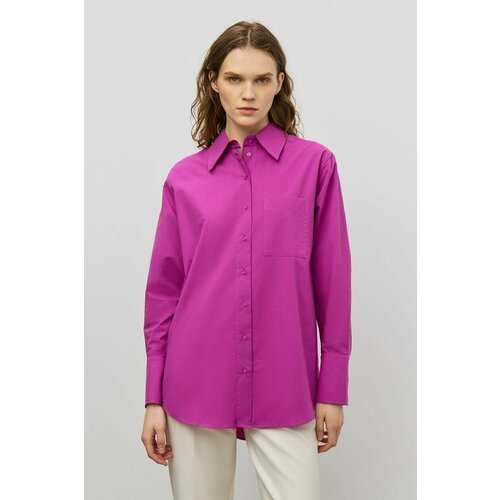 Купить Блуза Baon, размер 54, розовый
Белая рубашка из дышащей ткани - мастхэв стильног...