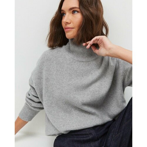Купить Джемпер look7, размер M/L, серый
Объемный свитер с мягким воротом и спущенной ли...