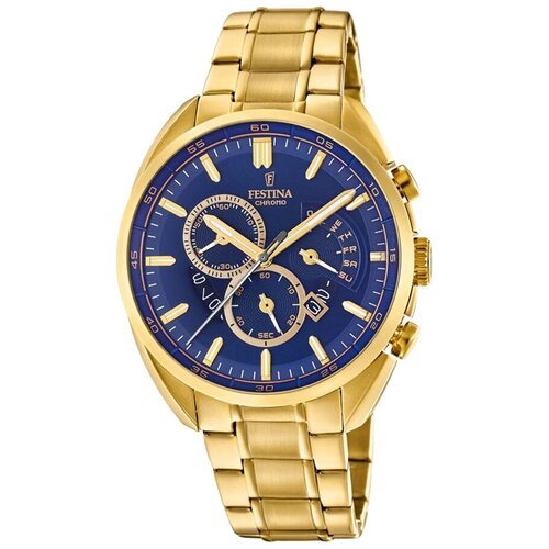 Купить Наручные часы FESTINA, золотой
<p>Оригинальные мужские кварцевые наручные часы F...