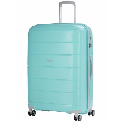 Купить Чемодан Robinzon, 98 л, размер L, серый, бирюзовый
"Большой чемодан Robinzon RP3...