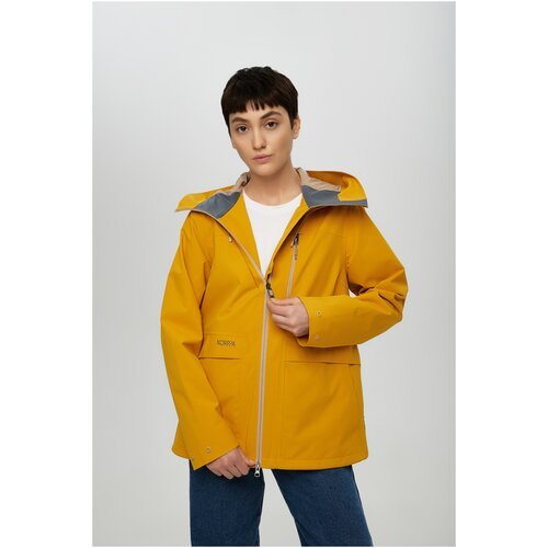 Купить Ветровка NORPPA, размер 42, желтый
Укороченная куртка из непромокаемого и непрод...