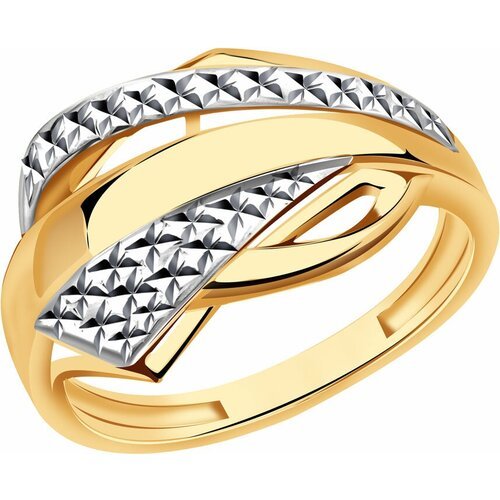 Купить Кольцо Diamant online, золото, 585 проба, размер 17.5, золотой
<p>В нашем интерн...