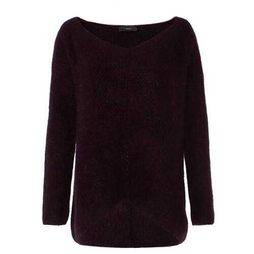 Купить Свитер L'Edition, размер m, фиолетовый
Пуловер из мягкой ворсистой ангоры бордов...