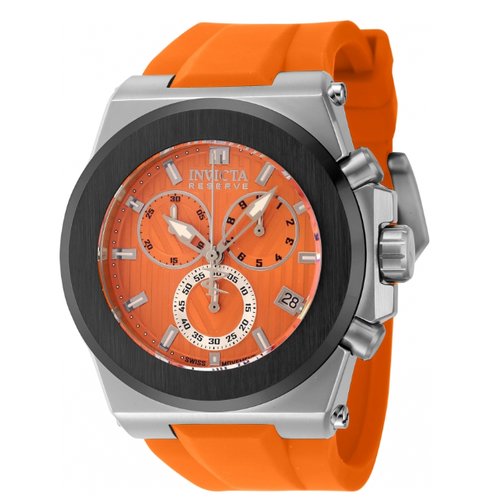 Купить Наручные часы INVICTA Часы мужские кварцевые Invicta Reserve Akula 45257, оранже...