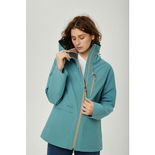 Купить Ветровка NORPPA, размер 42, зеленый
Укороченная куртка из непромокаемого и непро...