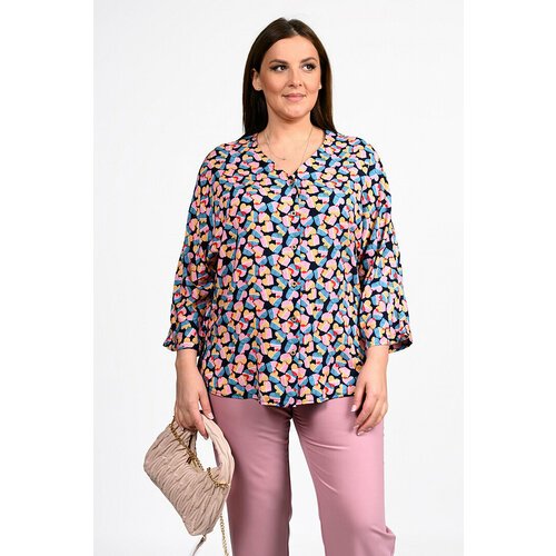 Купить Блуза SVESTA, размер 52, розовый
Стильная блуза выполнена из штапельной ткани. С...