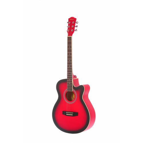 Купить Акустическая гитара Elitaro E4120 RDS, матовая, красная
<br>Акустическая гитара...