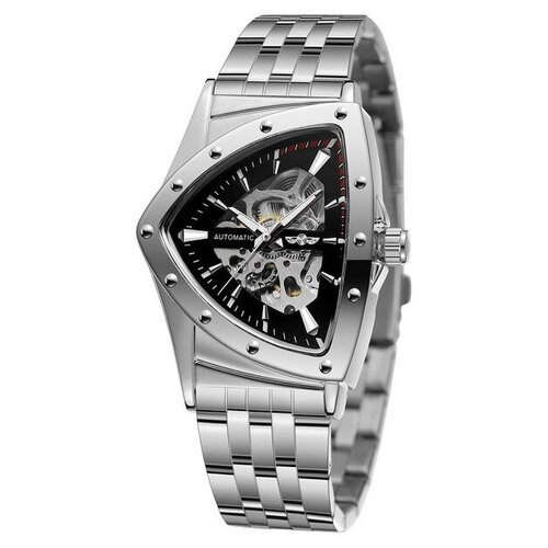 Купить Наручные часы WINNER, серебряный
Мужские наручные механические часы-скелетоны с...