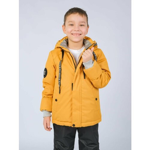 Купить Куртка RusLand 0823, размер 122, горчичный
Куртка демисезонная детская большемер...
