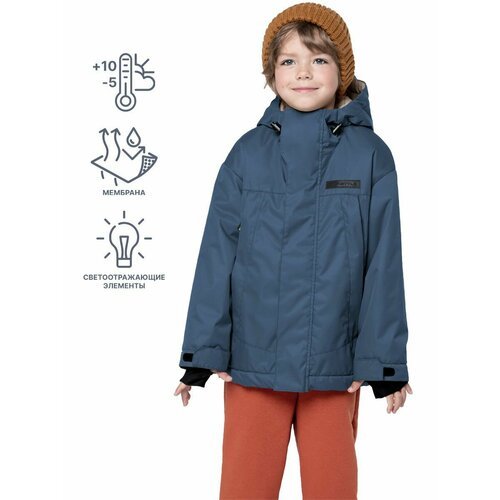 Купить Куртка NIKASTYLE 4м3324, размер 110-56, синий
Куртка демисезонная для мальчика....