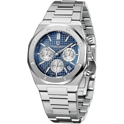 Купить Наручные часы Pagani Design, серебряный, голубой
Дизайн наручных часов Pagani De...