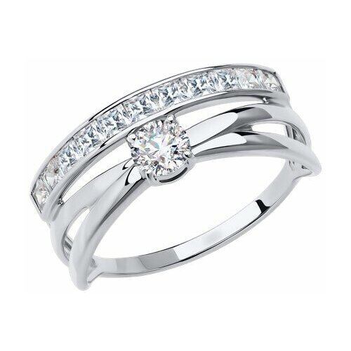 Купить Кольцо Diamant online, белое золото, 585 проба, размер 19.5
<p>В нашем интернет-...