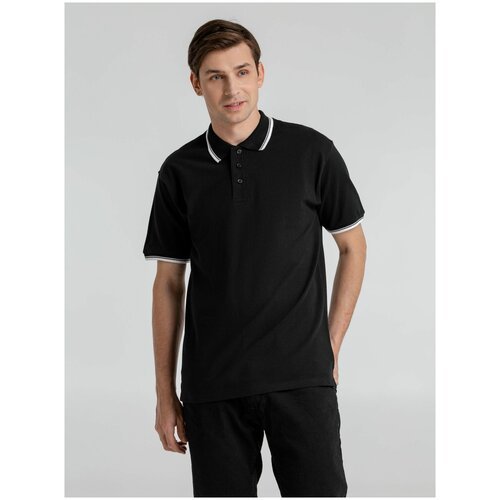Купить Поло Sol's, размер 46, черный
Рубашка-поло - обязательный элемент мужского гарде...