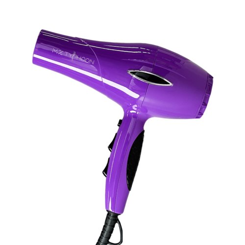 Купить Фен MZ Typhoon фиолетовый глянцевый 2400ВТ
Скоростной профессиональный фен с выс...