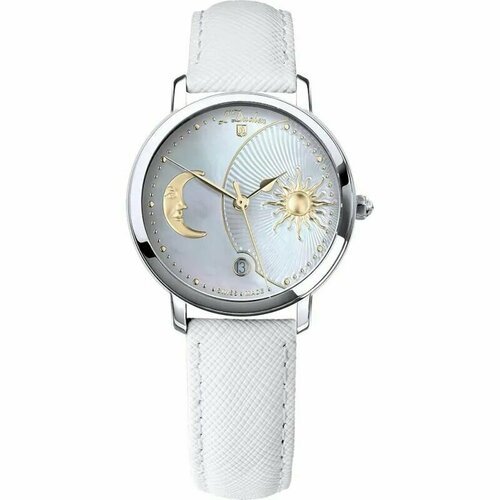 Купить Наручные часы L'Duchen Quartz 81071, белый, золотой
Очаровательные часы с перлам...