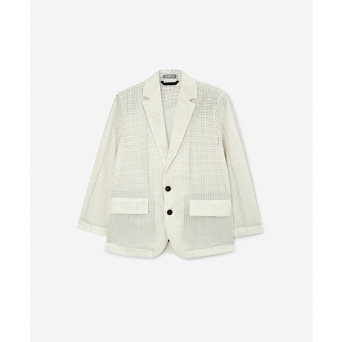 Купить пиджак Gulliver, размер 146, белый
Белый пиджак из перфорированной экокожи, без...
