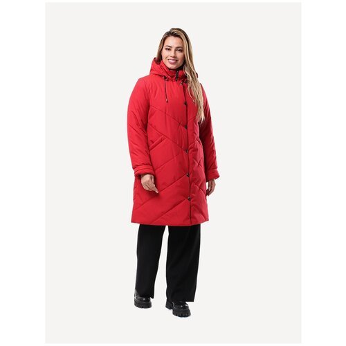 Купить куртка Maritta Todella, размер 36, красный
Утепленное пальто А-образного силуэта...