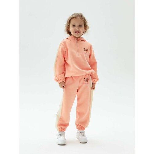 Купить Костюм , размер 110, оранжевый
Теплый спортивный костюм с начесом для девочки –...