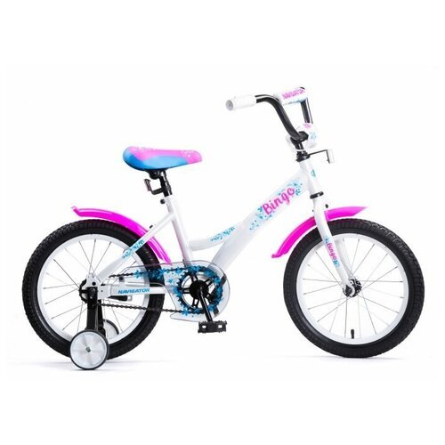 Купить Городской велосипед Navigator Bingo (ВМ16136/ВМ16151) белый/розовый (требует фин...