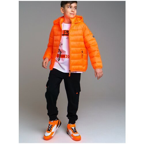 Купить Куртка playToday, размер 128, оранжевый
Куртка с технологией light down, обеспеч...