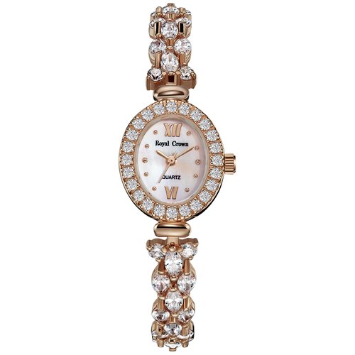 Купить Наручные часы Royal Crown, золотой
Наручные кварцевые женские часы производства...