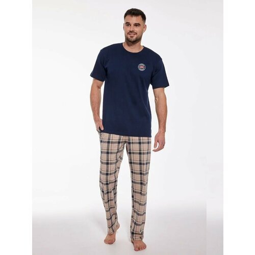 Купить Пижама Cornette, размер L, синий
Мужская пижама с однотонной футболкой и брюками...