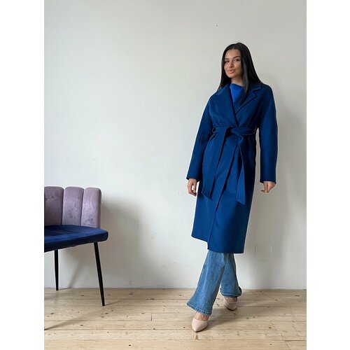 Купить Пальто , размер 40, синий
Пальто в стиле Oversize в длину по спинке 110 см, расс...