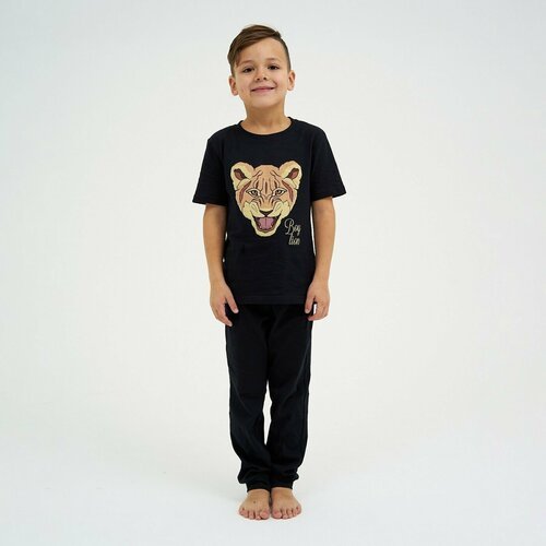 Купить Пижама Kaftan, размер 30, черный
Пижама детская для мальчика KAFTAN "Lion" р.30...