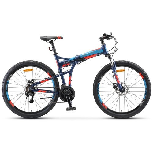 Купить Велосипед взрослый 26" Stels Pilot 950 MD V011 (рама 19) (ALU рама) Темный/синий...