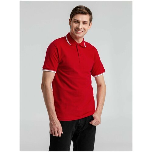 Купить Поло Sol's, размер 48, красный
Рубашка-поло - обязательный элемент мужского гард...