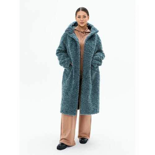 Купить Шуба ALEF, размер 50, синий
Стильное и теплое пальто чебурашка из овечьей шерсти...