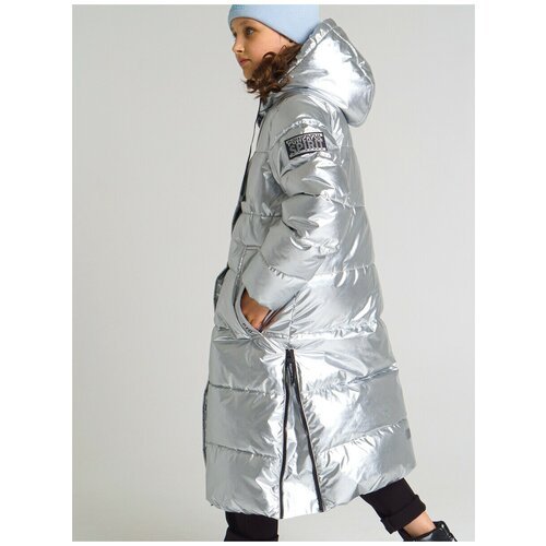 Купить Куртка playToday, размер 146, черный, серебряный
• Пальто зимнее<br>• температур...