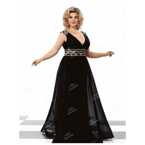 Купить Платье To Be Bride, размер 50, черный
Платье из черного шифона от бренда To Be B...