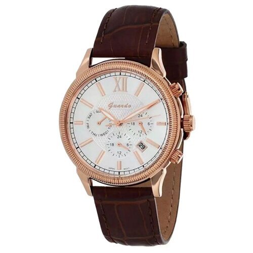 Купить Наручные часы Guardo Box Set, мультиколор, коричневый
Часы Guardo S3647.8 сталь...