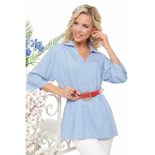 Купить Блуза DStrend, размер 50, голубой
Блузка:<br>44 размер - 70 см<br>46 размер - 70...