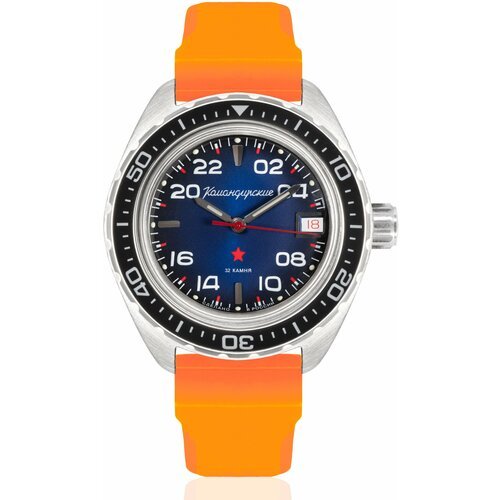 Купить Наручные часы Восток Командирские, оранжевый
Мужские наручные часы с автоподзаво...