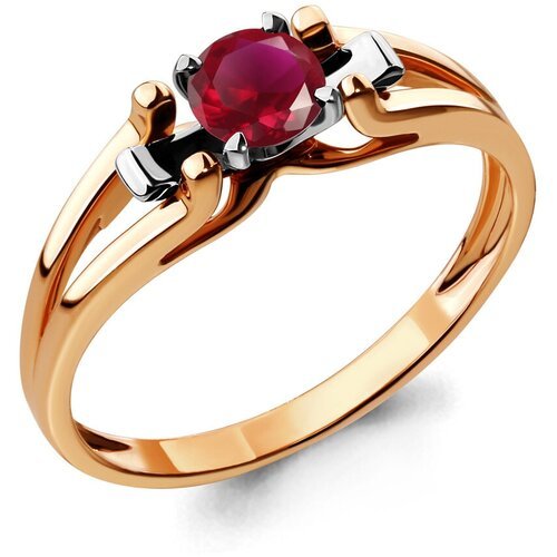 Купить Кольцо Diamant online, золото, 585 проба, рубин, размер 18.5
<p>В нашем интернет...