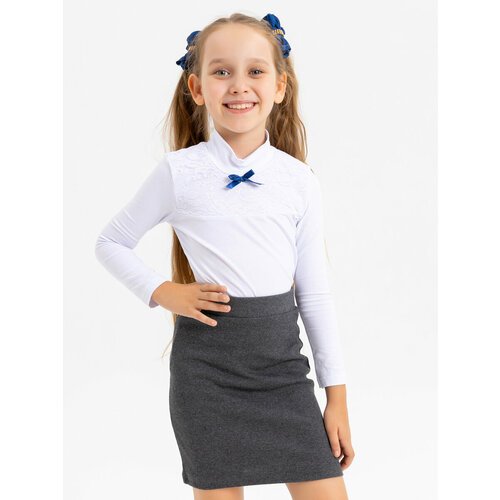 Купить Школьная юбка КотМарКот, размер 134, серый
Базовая школьная юбка-карандаш для де...