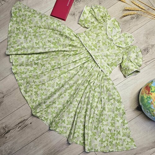Купить Платье, размер 92-52, зеленый
Премиальное платье из самого нежного Американского...