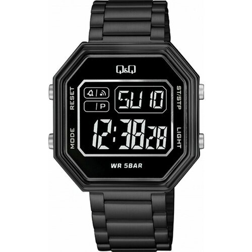 Купить Наручные часы Q&Q, черный
Мужские электронные часы в шестигранном корпусе на мет...