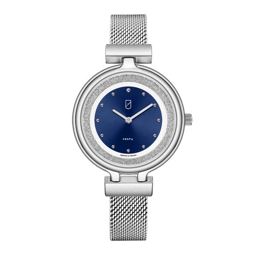 Купить Наручные часы УЧЗ 3023B-5, синий, серебряный
Наручные кварцевые женские часы про...