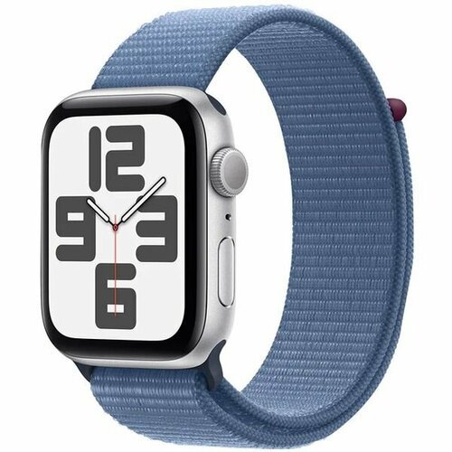 Купить Смарт-часы Apple Watch SE 2023 40mm Silver Aluminum Case with Winter Blue Sport...
