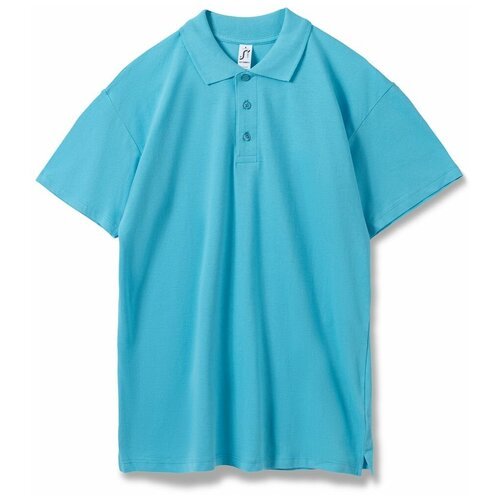 Купить Поло Sol's, размер 44, бирюзовый
Рубашка-поло - обязательный элемент мужского га...